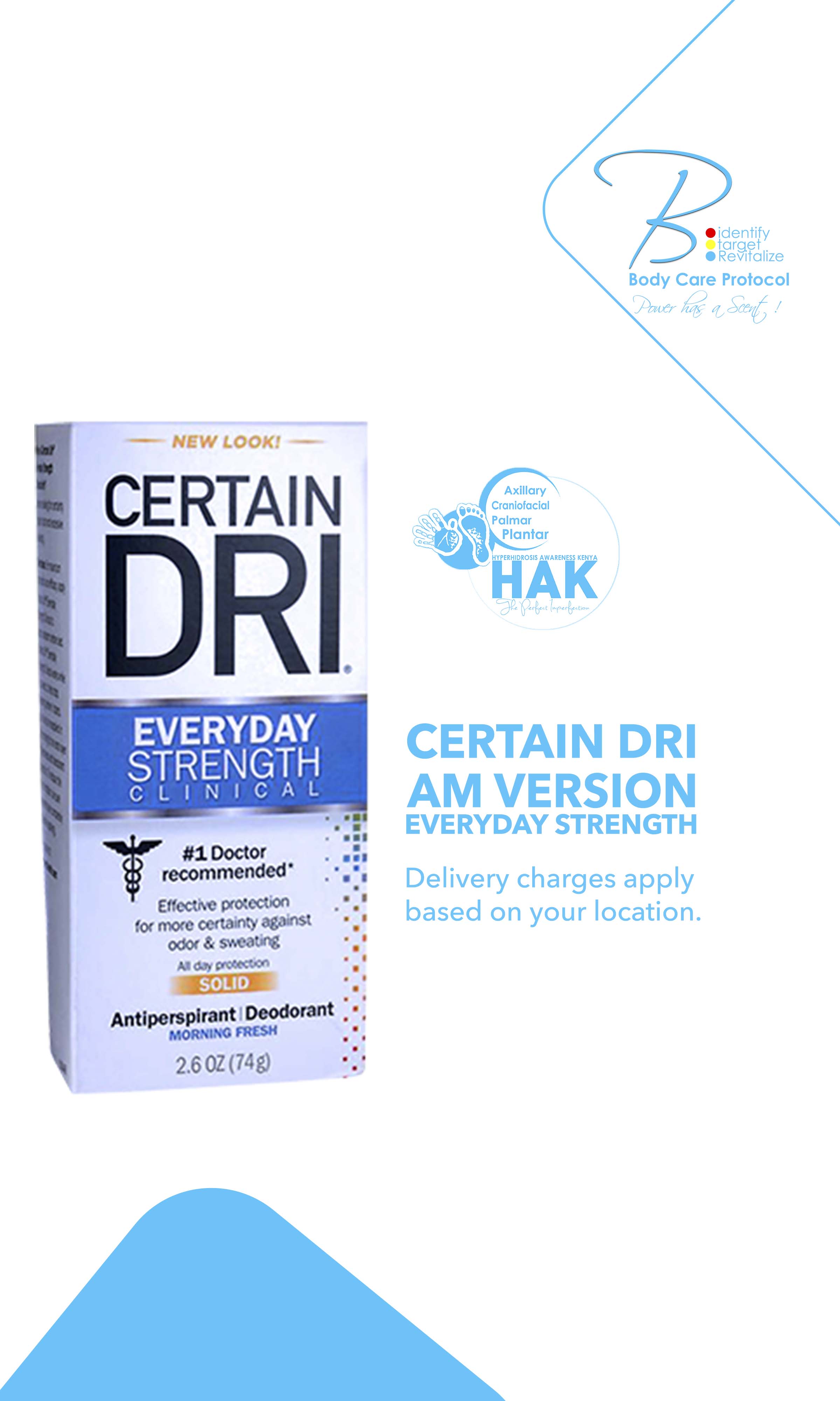 CERTAIN DRI Everyday Strength - Hyperhidrosis